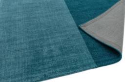 The Rug Shop UK Teal Wool Geometric Luxurious Easy To Clean Cotton Backing Rug - Size: 200 cm x 300 cm - thumbnail 3