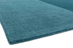 The Rug Shop UK Teal Wool Geometric Luxurious Easy To Clean Cotton Backing Rug - Size: 200 cm x 300 cm - thumbnail 4