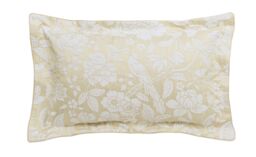 Sanderson 'Pyramus' Cotton Duvet Cover Set in Gold - Size: Super King - thumbnail 3