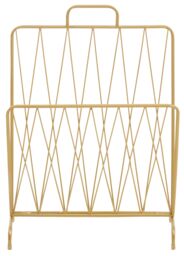 Orsina Avento Magazine Rack in Gold - thumbnail 2