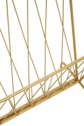 Orsina Avento Magazine Rack in Gold - thumbnail 4
