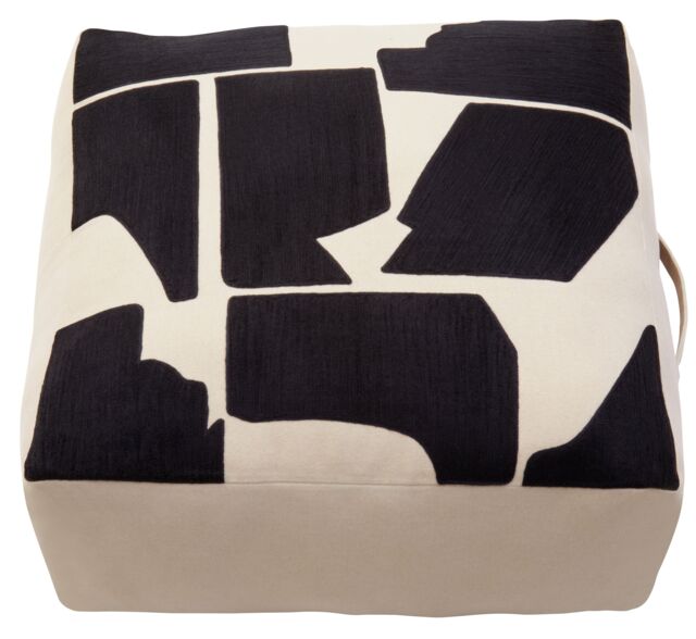 Orsina Bosie Ozella Square Floor Cushion in Black - image 1