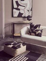 Orsina Bosie Ozella Square Floor Cushion in Black - thumbnail 5