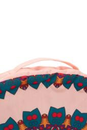 Living and Home Ethnic Geometric Round Tatami Seat Cushion in Pink - thumbnail 8