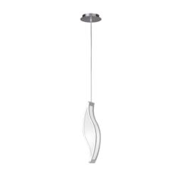 Netlighting Sintesys Pendant E27 1 Light E27 Polished Chrome in Silver