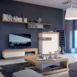 Furniture To Go Lyon Designer Coffee Table in White - thumbnail 3