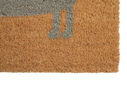 Orsina Daschund Doormat in Natural - Size: 100 cm diameter - thumbnail 4