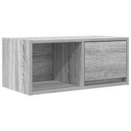 Berkfield Home TV Cabinets 2 pcs Grey Sonoma 60x31x25.5 cm Engineered Wood - thumbnail 6