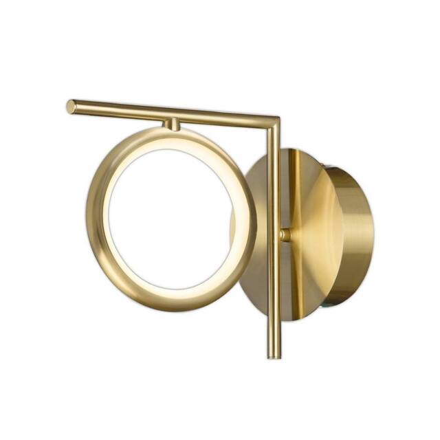 Netlighting Olimpia Wall Lamp 8W LED 3000K 600lm IP20 Satin Gold - image 1