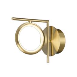 Netlighting Olimpia Wall Lamp 8W LED 3000K 600lm IP20 Satin Gold