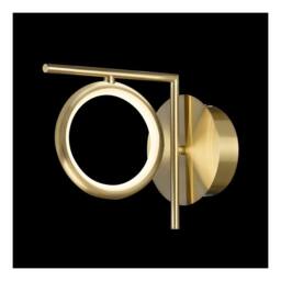 Netlighting Olimpia Wall Lamp 8W LED 3000K 600lm IP20 Satin Gold - thumbnail 3