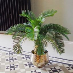 Leaf Large Artificial Palm Tree 60cm Cycas Realistic Plant Design UK Botanik in Green - thumbnail 1