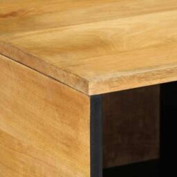 Berkfield Home Coffee Table Brown 80x50x40 cm Solid Wood Mango - Size: 80 x 50 x 40 cm - thumbnail 6