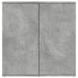 Berkfield Home Sideboard Concrete Grey 79x38x80 cm Engineered Wood - Size: 79 x 38 x 80 cm - thumbnail 5