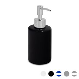 Harbour Housewares Ceramic Soap Dispenser 280ml in Black
