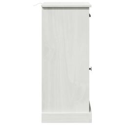 "Berkfield Home Bathroom Cabinet ""VIGO"" with Drawer 37x34x80 cm Solid Wood Pine - Size: 37 x 34 x 80 cm" - thumbnail 7