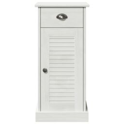 "Berkfield Home Bathroom Cabinet ""VIGO"" with Drawer 37x34x80 cm Solid Wood Pine - Size: 37 x 34 x 80 cm" - thumbnail 6