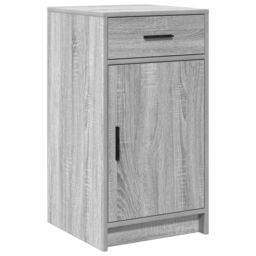 Berkfield Home 2-Piece Dressing Table Set with LED - Grey Sonoma Engineered Wood - thumbnail 6