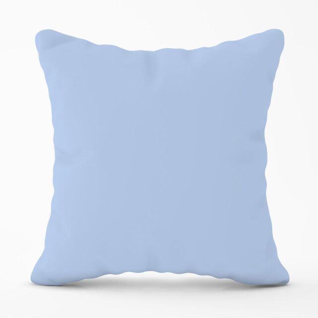 Warren Reed - Designer Pale Cornflour Blue Outdoor Cushion - Size: 60 cm x 60 cm - image 1