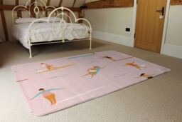 Benjamin Tate Design Surfers Rug in Natural - Size: Large - thumbnail 3