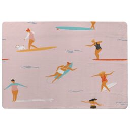 Benjamin Tate Design Surfers Rug in Natural - Size: Large - thumbnail 1