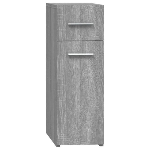 Berkfield Home Apothecary Cabinet Grey Sonoma 20x45.5x60 cm Engineered Wood - image 1