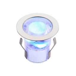 Netlighting Kios 2 Outdoor Reccessed Ground 10x 0.45W Decking Lights IP44 in Grey - thumbnail 5