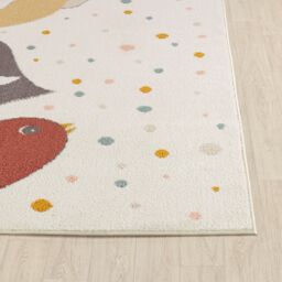 Livabliss Ankara - Kids Mulitcoloured Yellow Blue Washable Rug for Children's Rooms - Size: 80 cm x 150 cm - thumbnail 5