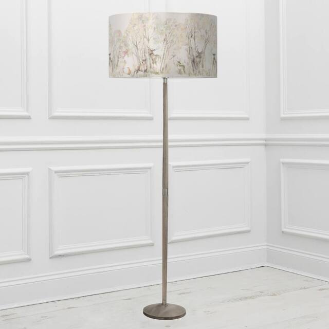 Voyage Maison Solensis Floor Lamp With Enchanted Forest Eva Lampshade in Beige