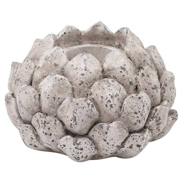 Hill Interiors Stone Effect Acorn Candle Holder - image 1