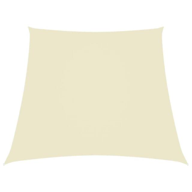 Berkfield Home Sunshade Sail Oxford Fabric Trapezium 2/4x3 m Cream in Beige - image 1