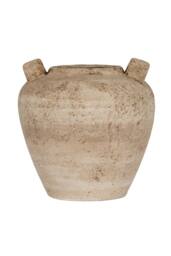 KDMD Terra Medium Urn Vase With Handles in Brown - thumbnail 3