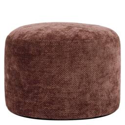 icon Milano Woven Chenille Footstool in Burgundy - thumbnail 4