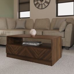 GFW Catania Coffee Table in Walnut - thumbnail 1