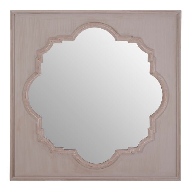 Orsina Gladys Fossil Grey Wall Mirror in Natural - image 1