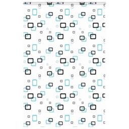 Berkfield Home Shower Roller Blind with Cassette 160x240 cm Fabric Width 156 cm in White - thumbnail 2
