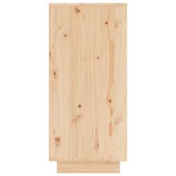Berkfield Home Sideboards 2 pcs 31.5x34x75 cm Solid Wood Pine in Light Tan - thumbnail 6