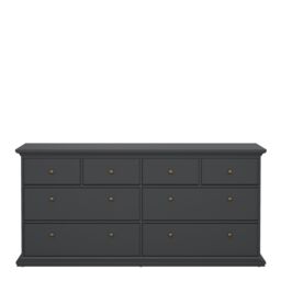 Furniture To Go Paris Chest of 8 Drawers in Grey - thumbnail 2