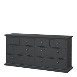 Furniture To Go Paris Chest of 8 Drawers in Grey - thumbnail 3