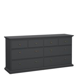 Furniture To Go Paris Chest of 8 Drawers in Grey - thumbnail 1