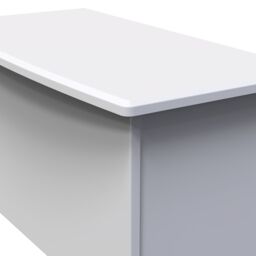 Ready Assembled 2 U Windsor Blanket Box (Ready Assembled) in Mid Grey - thumbnail 4