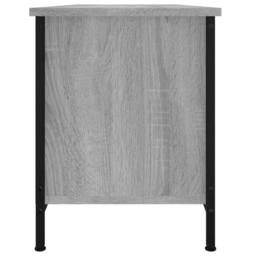 Berkfield Home TV Cabinet with Doors Grey Sonoma 102x35x45 cm Engineered Wood - Size: 102 x 35 x 45 cm - thumbnail 7