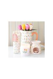 KDMD French Tulip Tube Candle - Floral Scented, Long-Lasting Gift in White - thumbnail 5