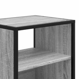 Berkfield Home Durable Wall-mounted Bedside Cabinet Grey Sonoma 40x31x39.5 cm - thumbnail 9