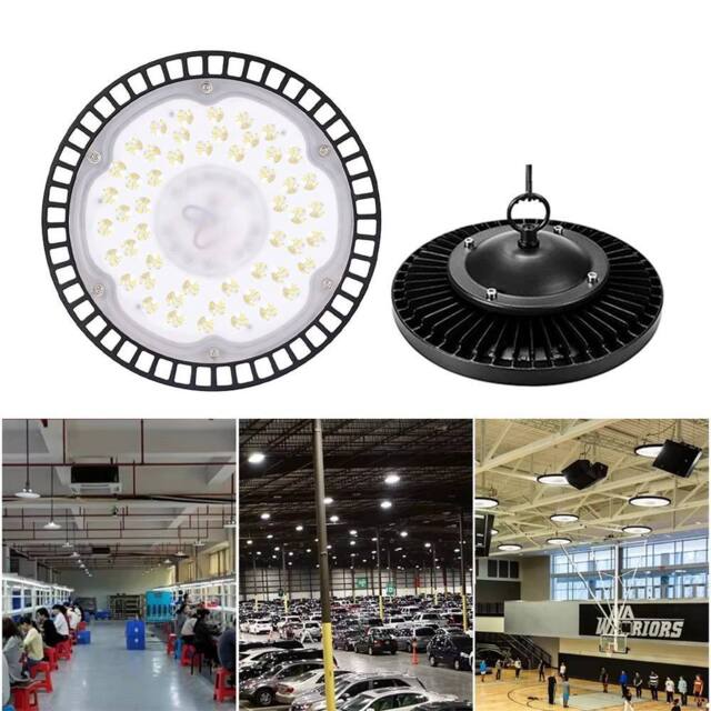 Havendro LED High Bay Light Workshop Garage Lights Industrial Warehouse Lamp in Black - image 1