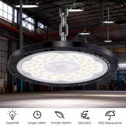 Havendro LED High Bay Light Workshop Garage Lights Industrial Warehouse Lamp in Black - thumbnail 5