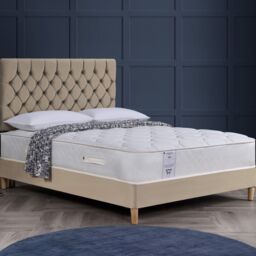 Rest Relax Faye 1000 Pocket Sprung Quilted Mattress in White - Size: Single - thumbnail 3