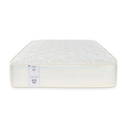 Rest Relax Faye 1000 Pocket Sprung Quilted Mattress in White - Size: Single
