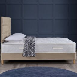 Rest Relax Faye 1000 Pocket Sprung Quilted Mattress in White - Size: Single - thumbnail 4