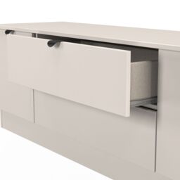 Ready Assembled 2 U Norway 2 Door 2 Drawer Superwide TV Unit (Ready Assembled) in Taupe - thumbnail 7